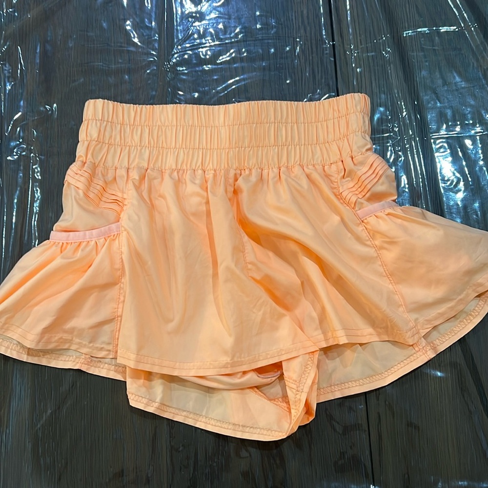 fp MOVEMENT by Free People Get Your Flirt On shorts, color: Morning Sun, XS